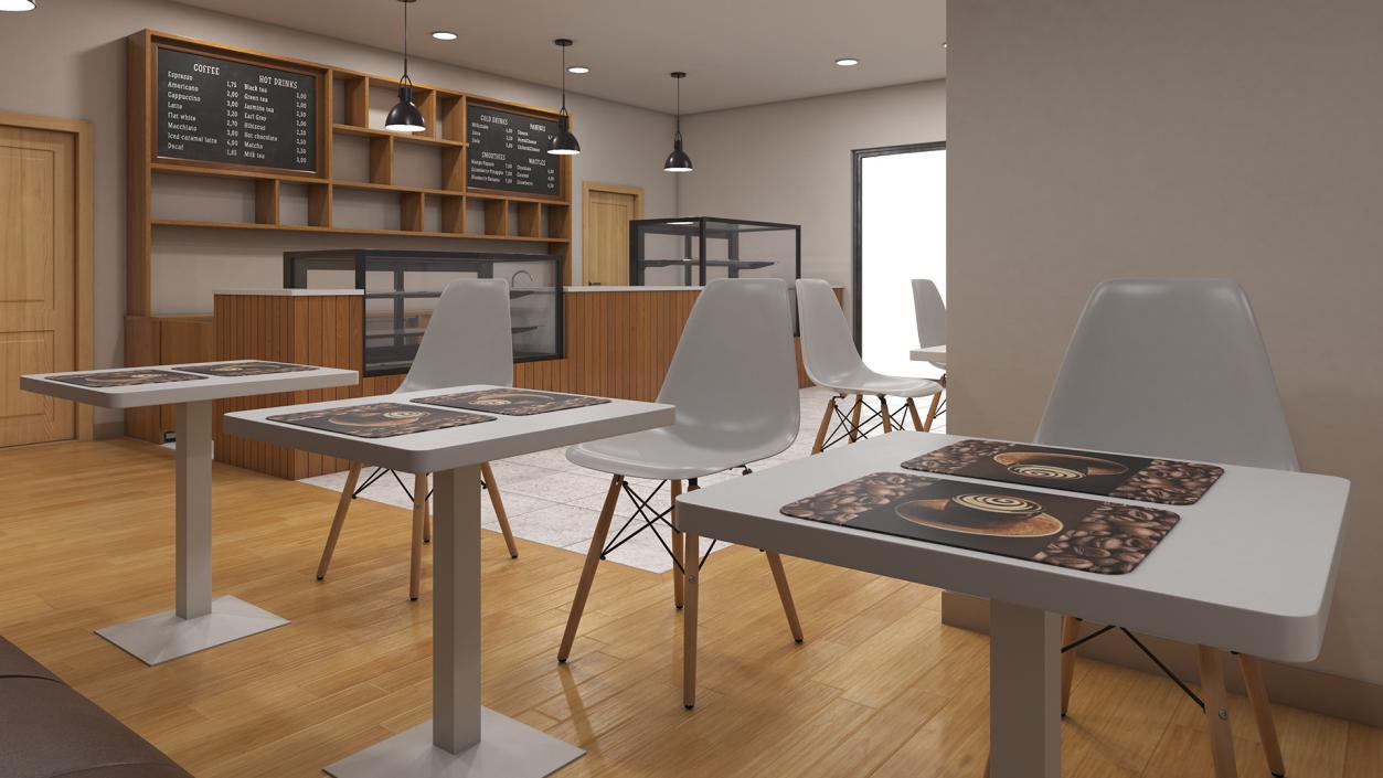 3D model Coffee Shop Interior