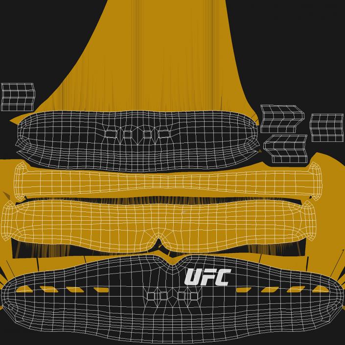 UFC Mouthguard 3D model