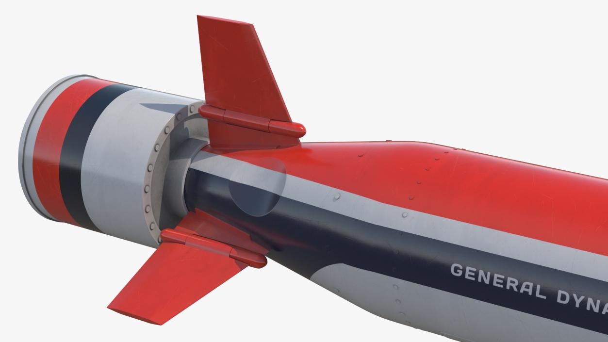 3D model General Dynamics Tomahawk Cruise Missile