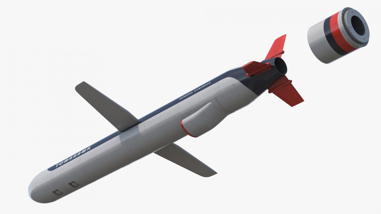 3D model General Dynamics Tomahawk Cruise Missile