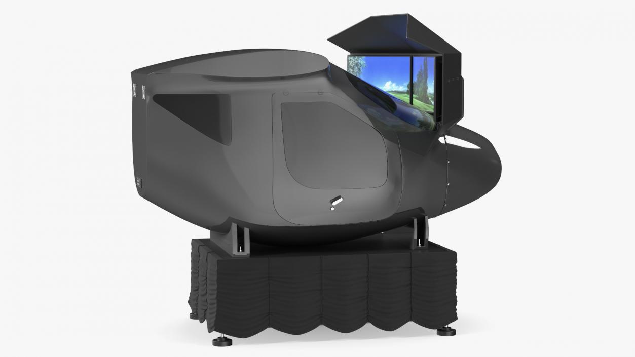 3D Flight Simulator System model