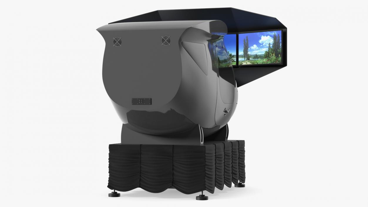 3D Flight Simulator System model