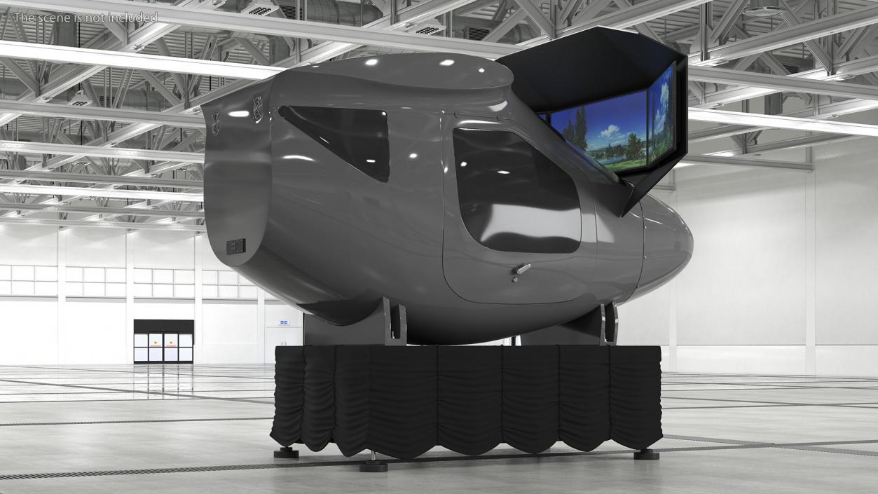 3D Flight Simulator System model