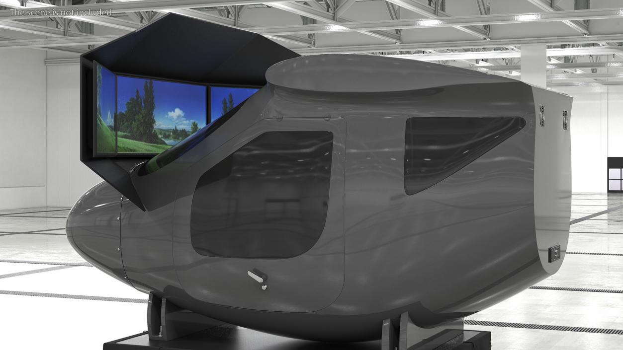 3D Flight Simulator System model