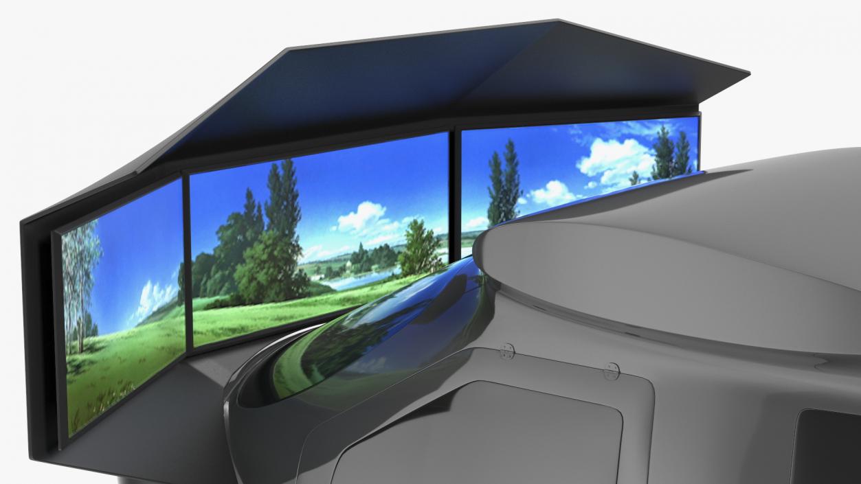 3D Flight Simulator System model