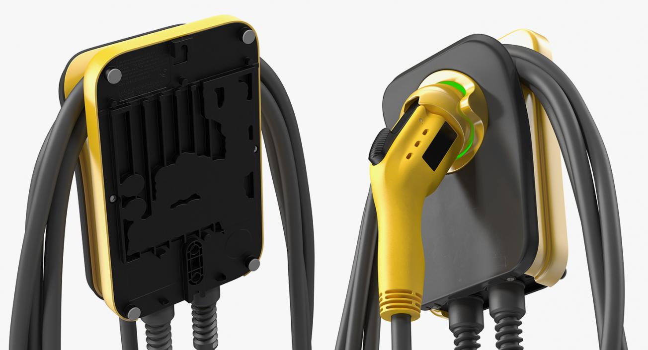 EV Charging Station 3D model