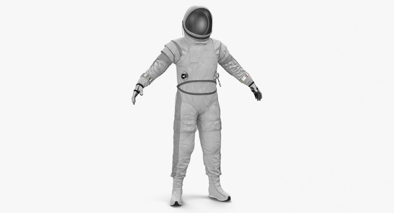 3D model Empty Spacesuit