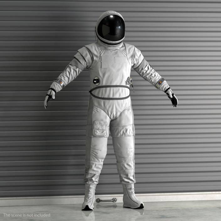 3D model Empty Spacesuit