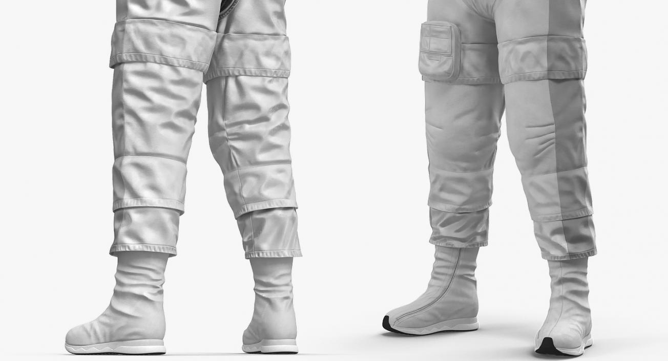 3D model Empty Spacesuit