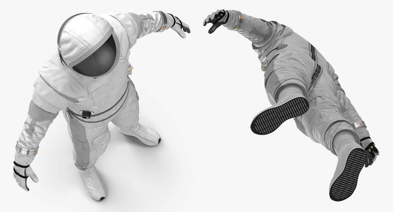 3D model Empty Spacesuit