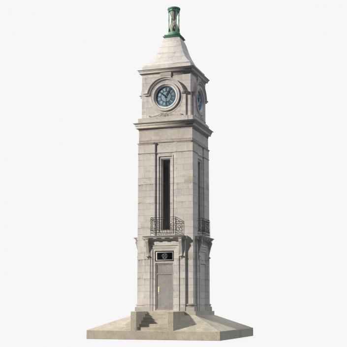 3D model Old Clock Tower