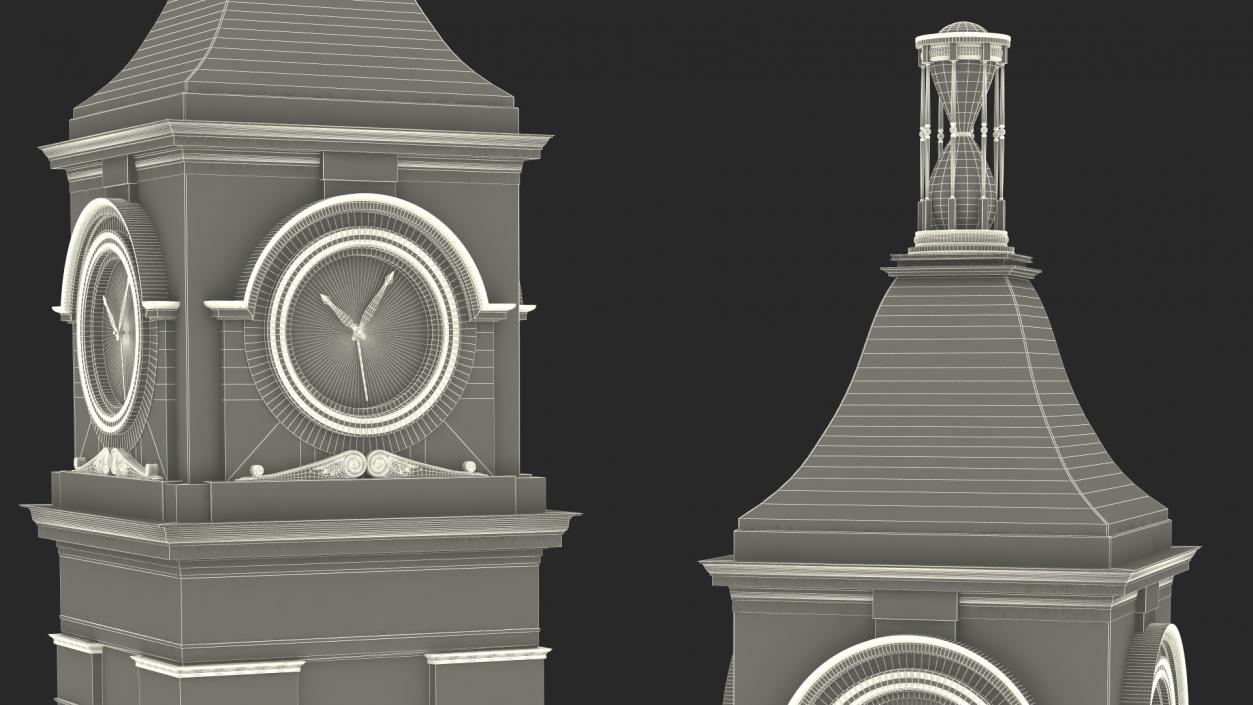 3D model Old Clock Tower