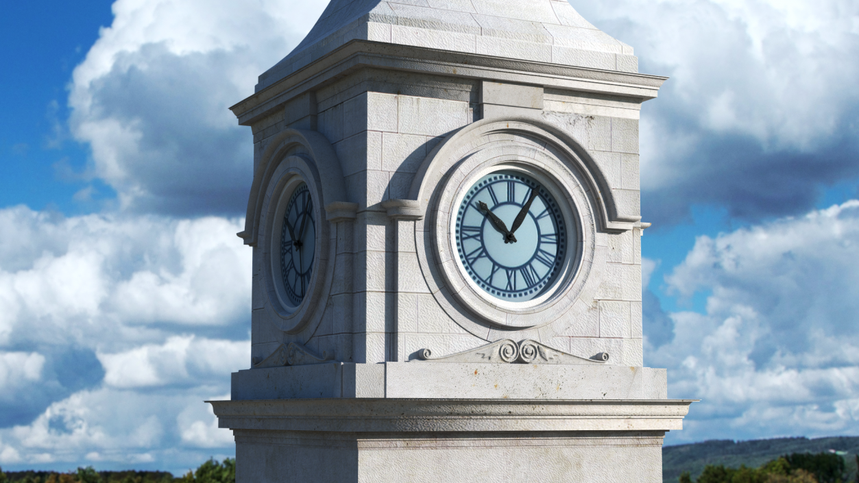 3D model Old Clock Tower