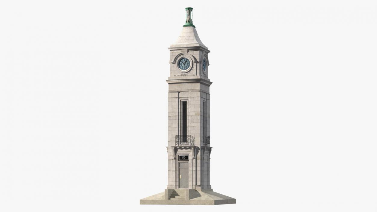 3D model Old Clock Tower