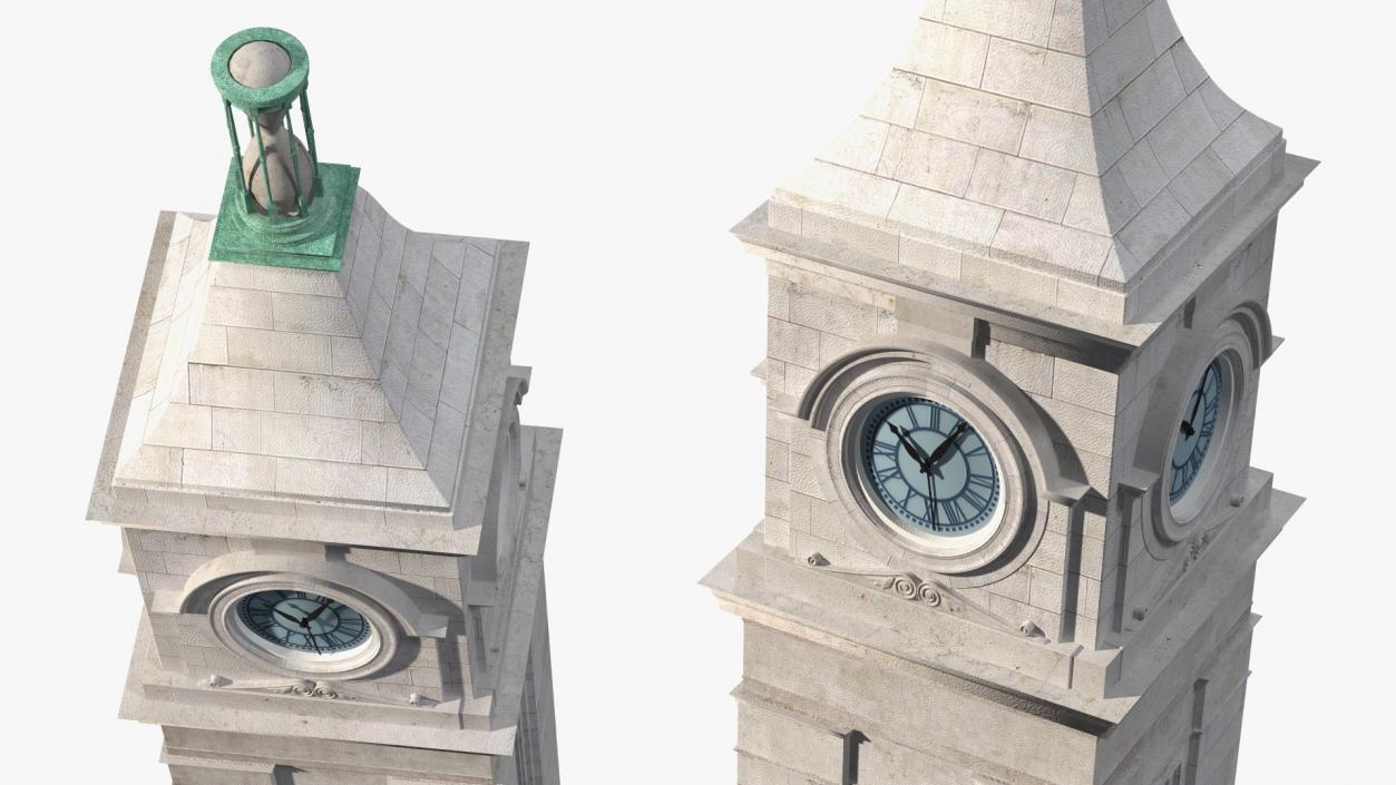 3D model Old Clock Tower