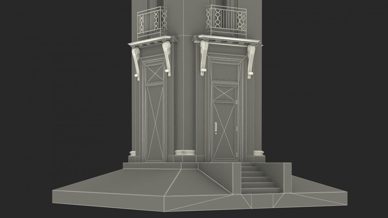 3D model Old Clock Tower