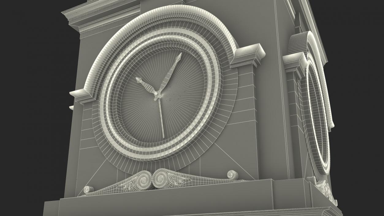 3D model Old Clock Tower