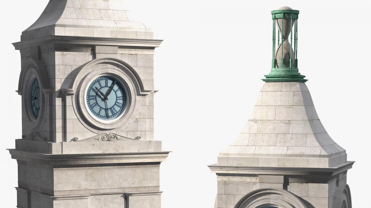 3D model Old Clock Tower