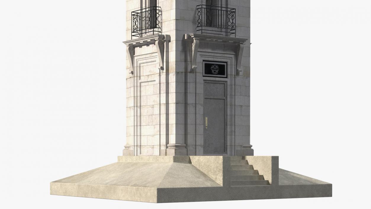 3D model Old Clock Tower