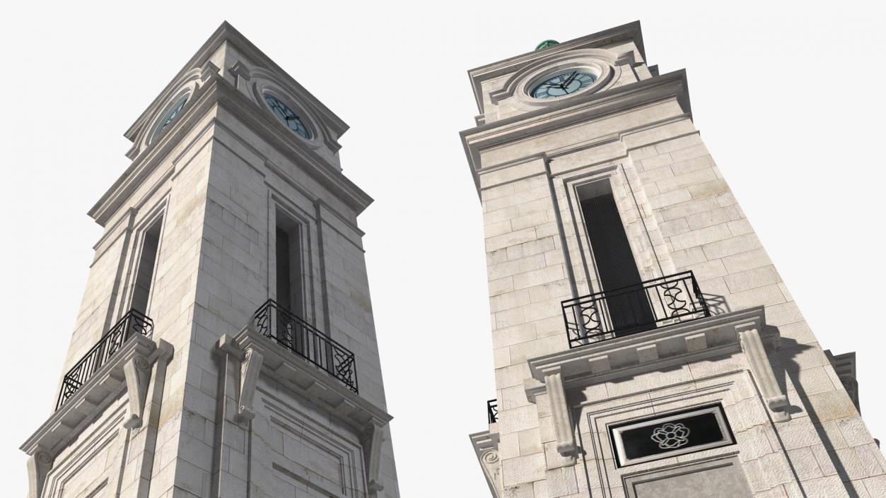 3D model Old Clock Tower