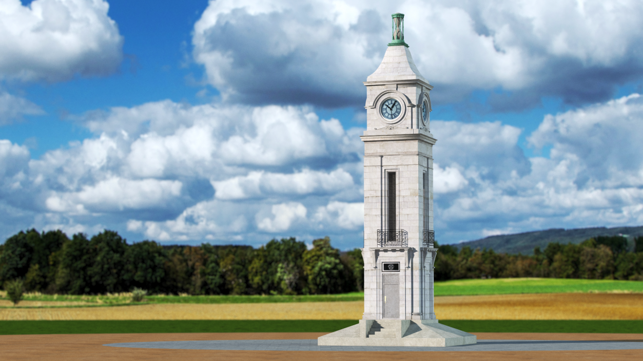 3D model Old Clock Tower