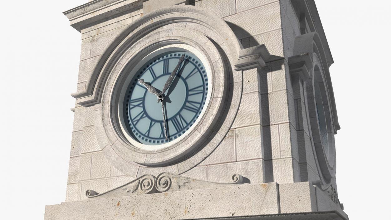 3D model Old Clock Tower