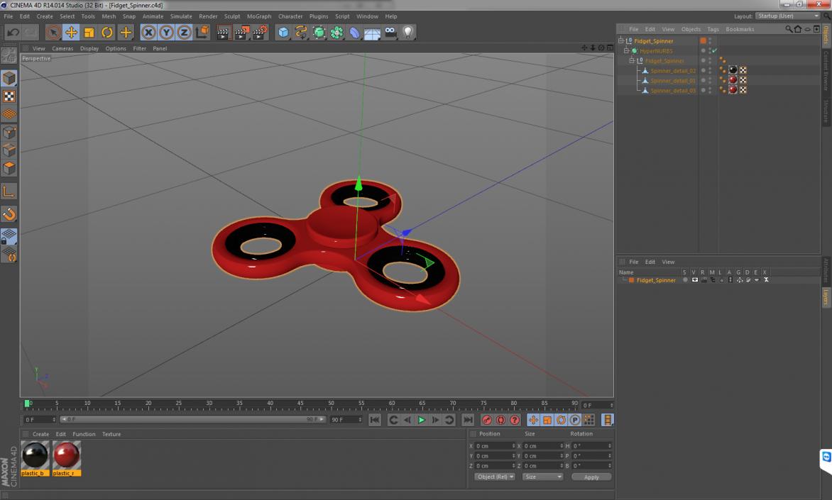 Fidget Spinner 3D model