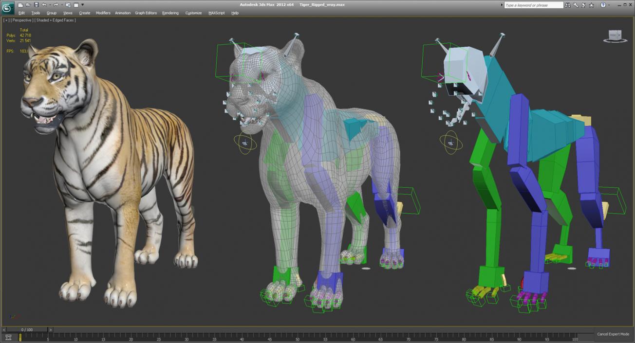 3D model Rigged African Animals 3D Models Collection 2