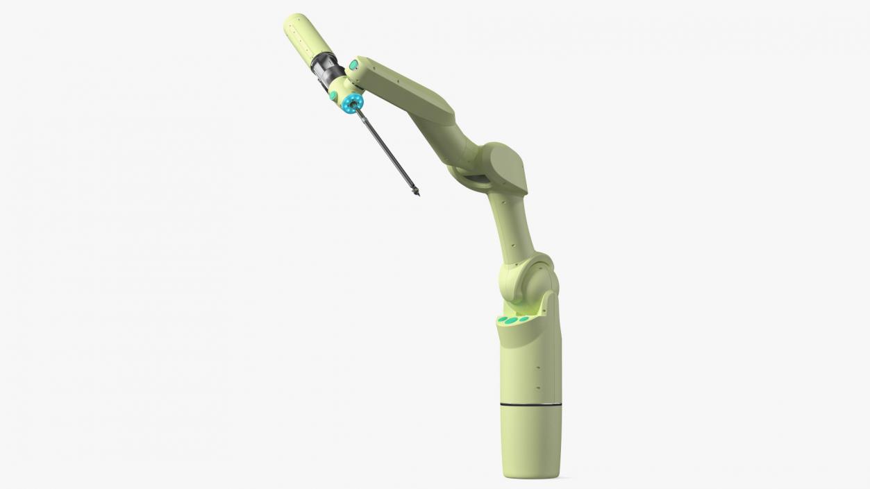 3D Medical Versatile Robotic Arm Rigged