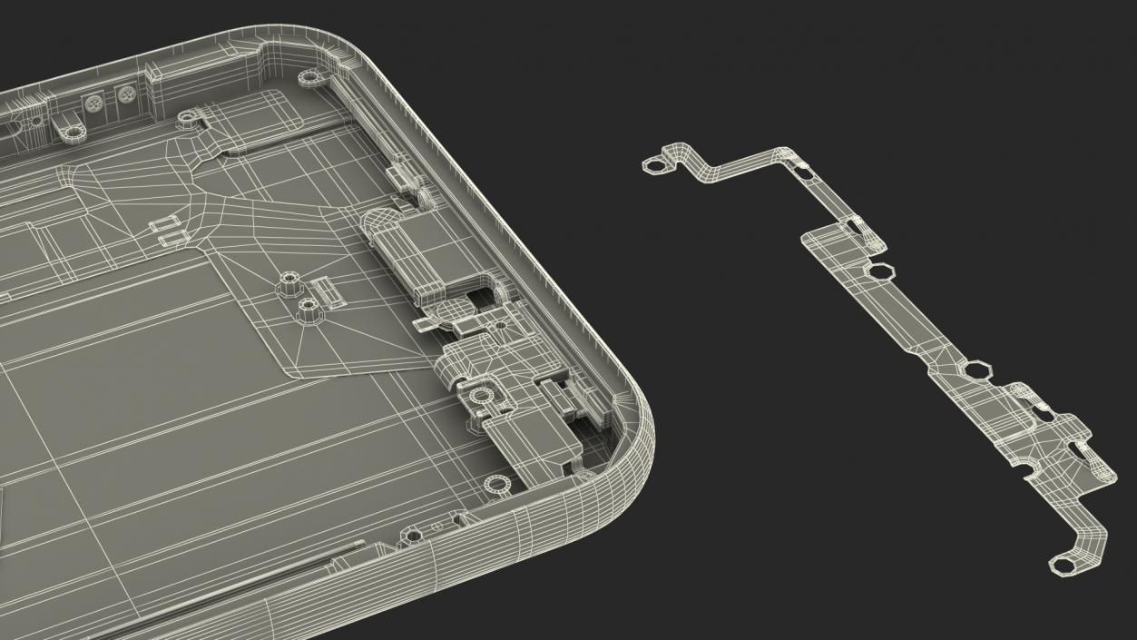 3D iPhone 11 with Full Internal Structure model