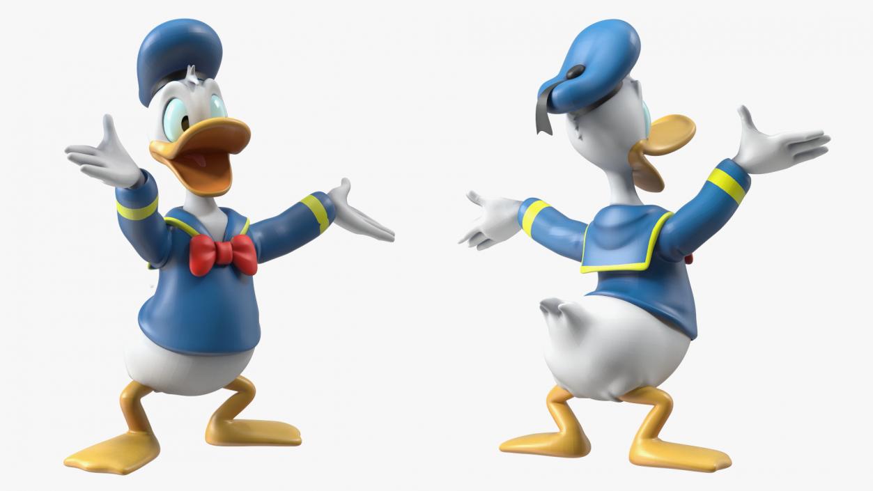 3D model Rigged Disney Characters Collection