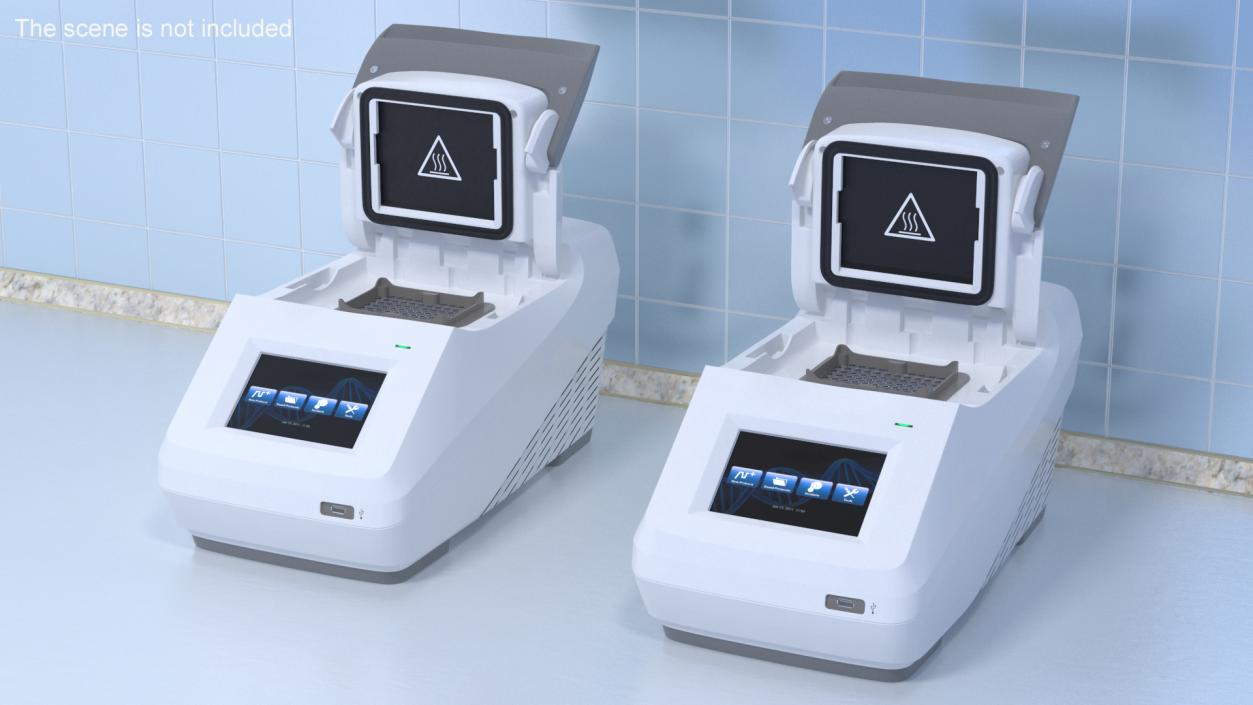 PCR Amplification Thermal Cycler 3D