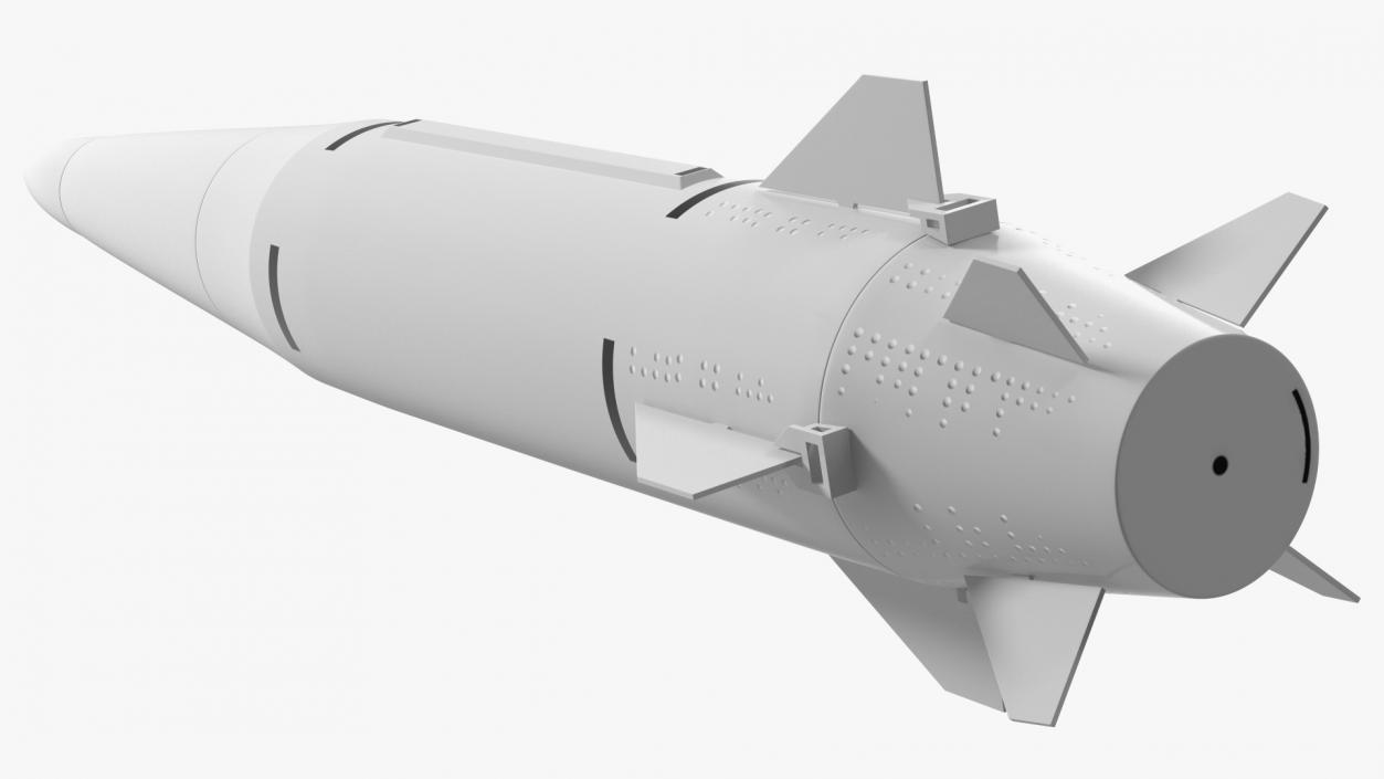 Kh-47M2 Kinzhal Hypersonic Missile 3D model