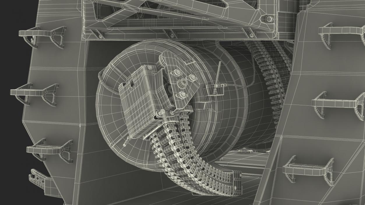 3D Mark 15 Phalanx Close-In Weapon System Marine Rigged for Maya