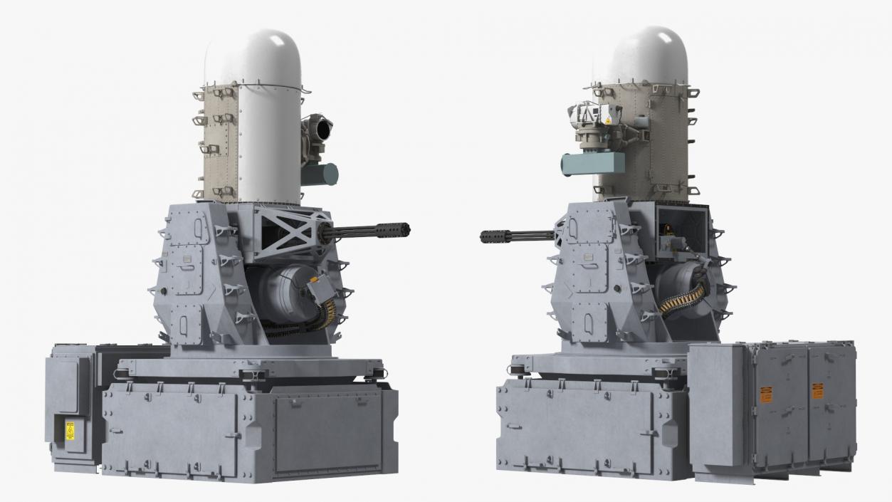 3D Mark 15 Phalanx Close-In Weapon System Marine Rigged for Maya