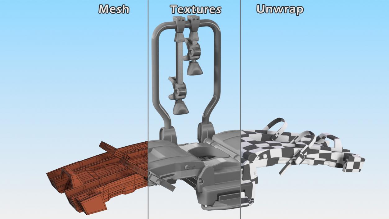 3D model Hitch Bike Racks Platform