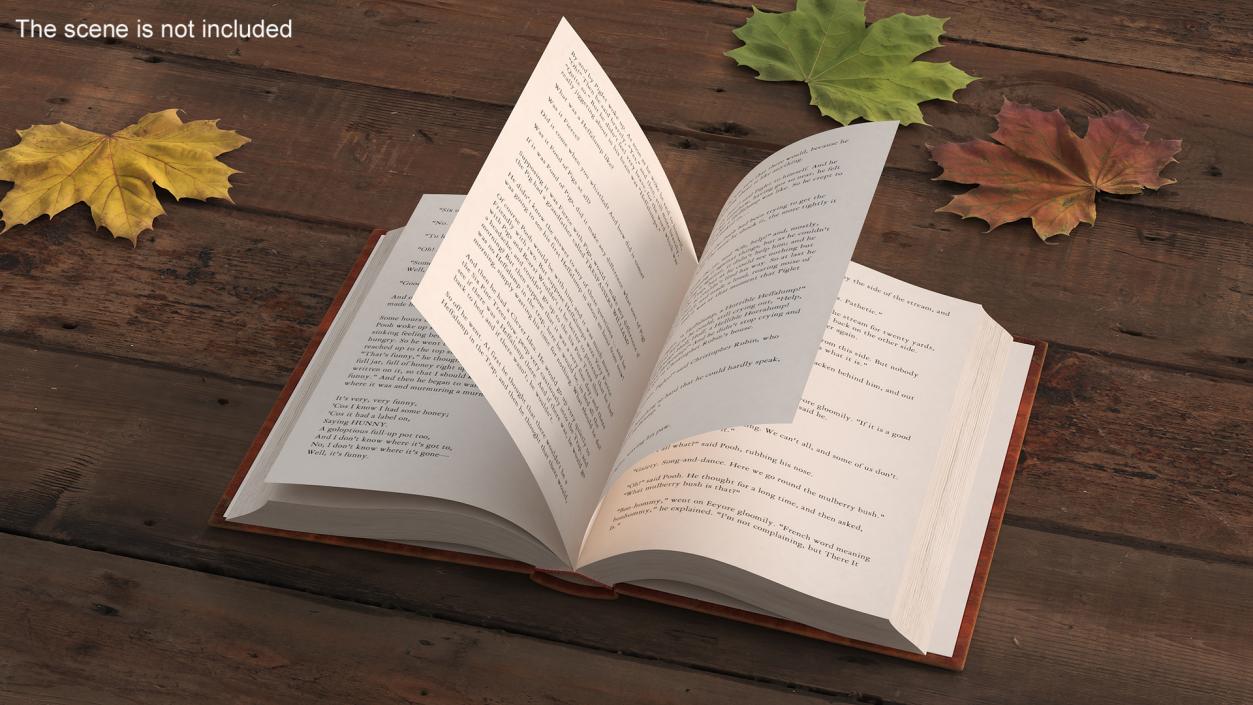 3D model Book Rigged Animated