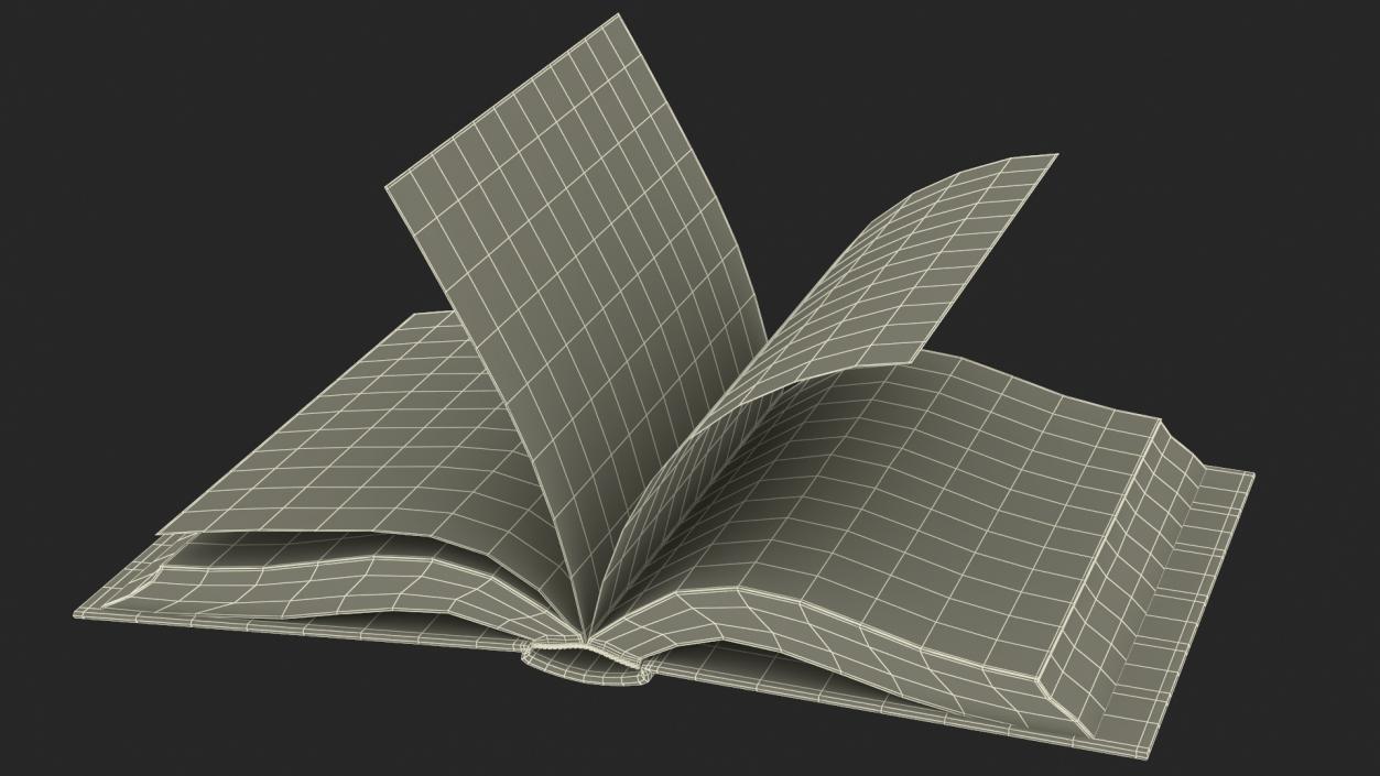 3D model Book Rigged Animated