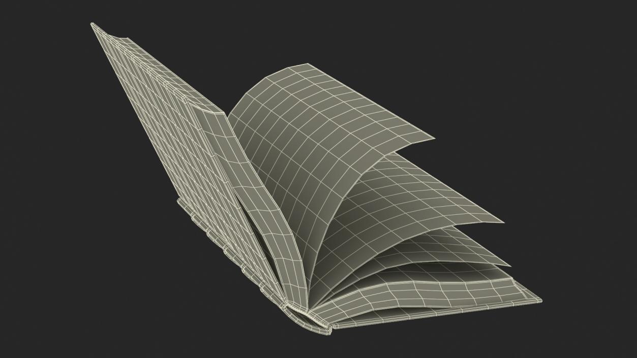 3D model Book Rigged Animated