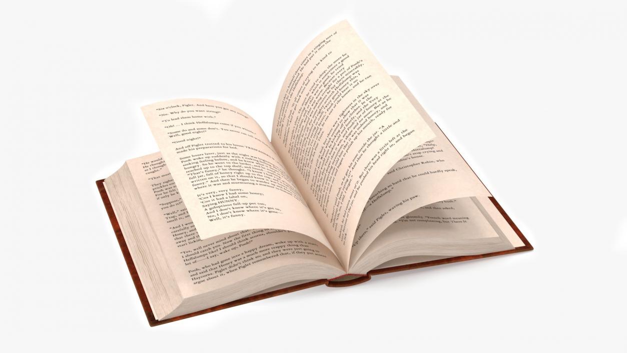 3D model Book Rigged Animated