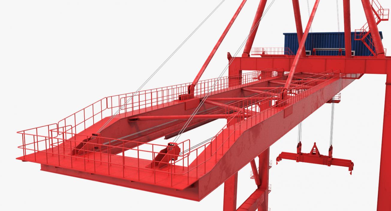 Port Cranes 3D Models Collection 4 3D model