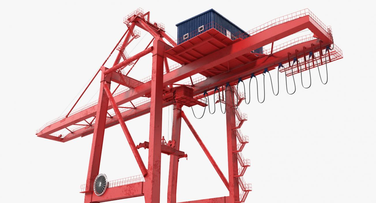 Port Cranes 3D Models Collection 4 3D model