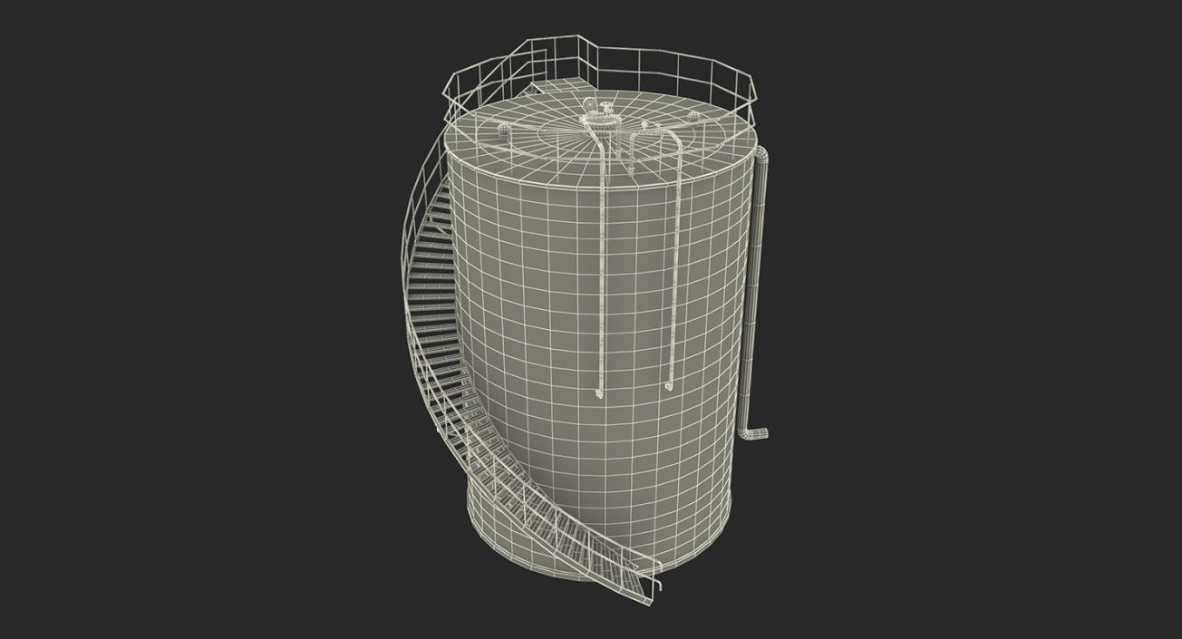 3D model Oil Storage Tanks Collection 3