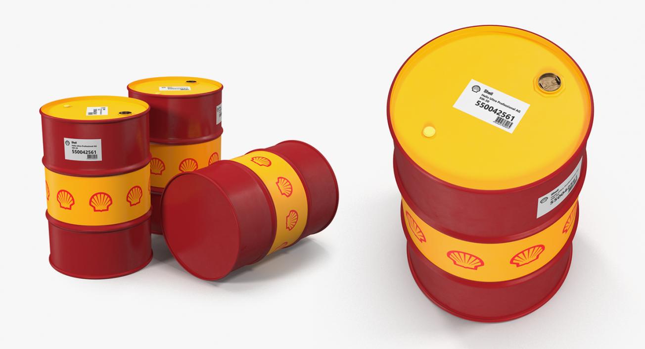 3D model Oil Storage Tanks Collection 3