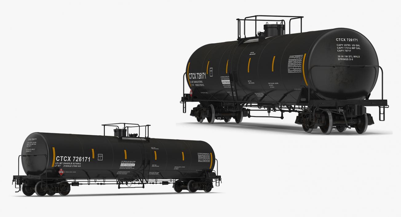 3D model Oil Storage Tanks Collection 3