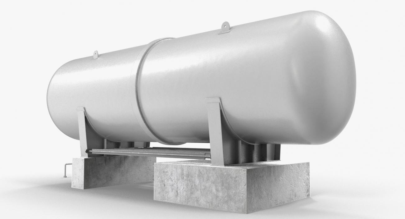 3D model Oil Storage Tanks Collection 3