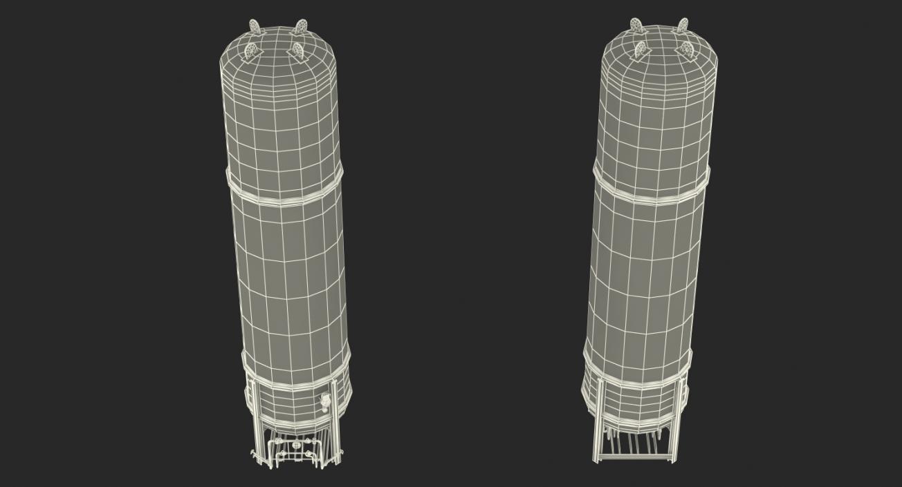 3D model Oil Storage Tanks Collection 3