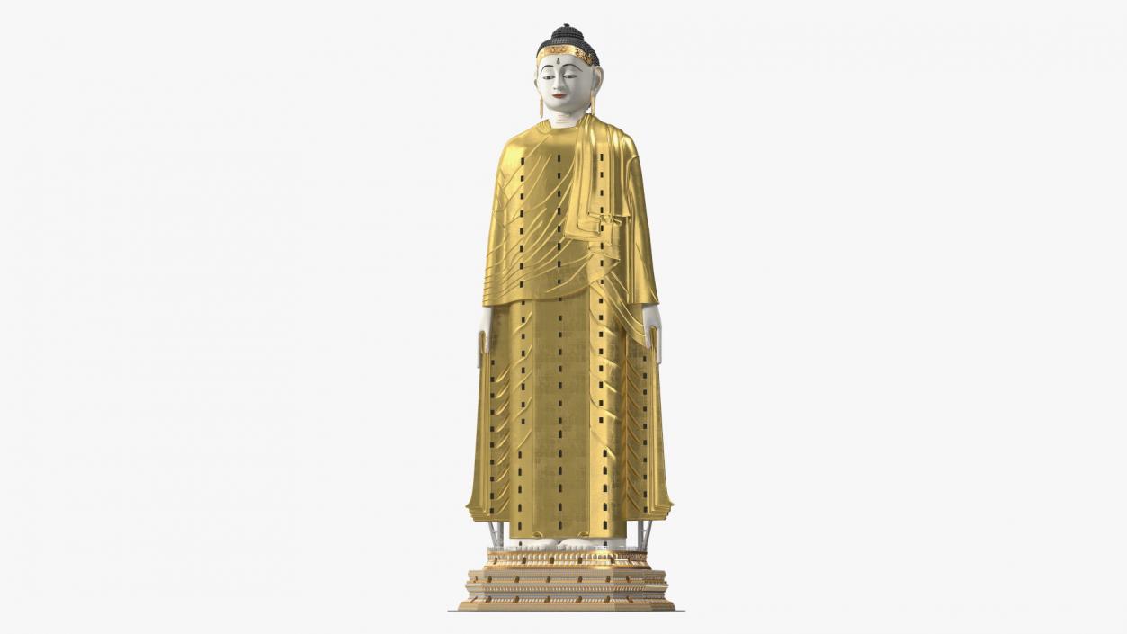 3D Statue Laykyun Sekkya Buddha model