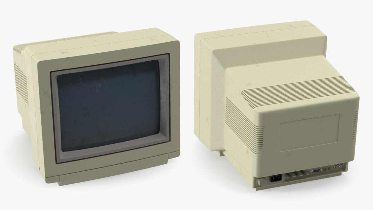 Old Retro Monitor 3D