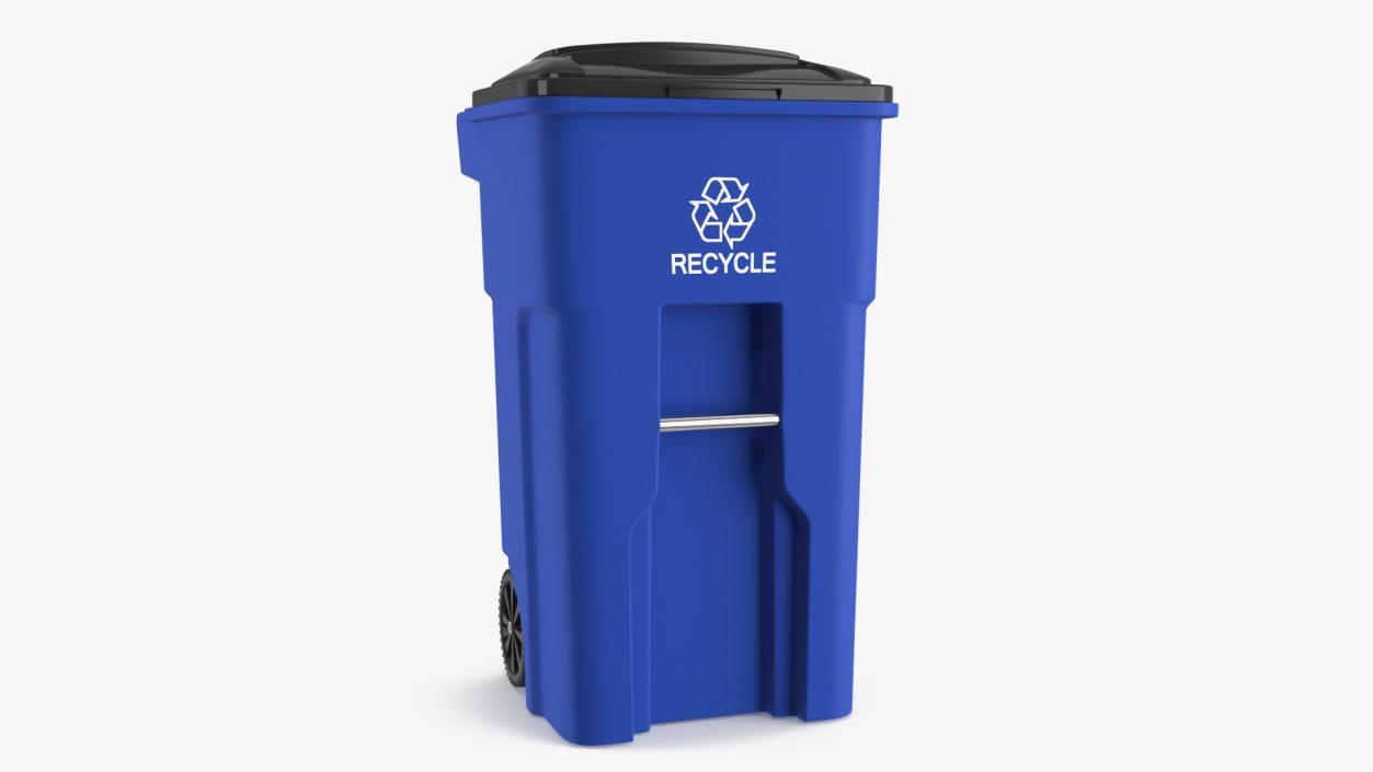 3D model Residential Recycling Bin